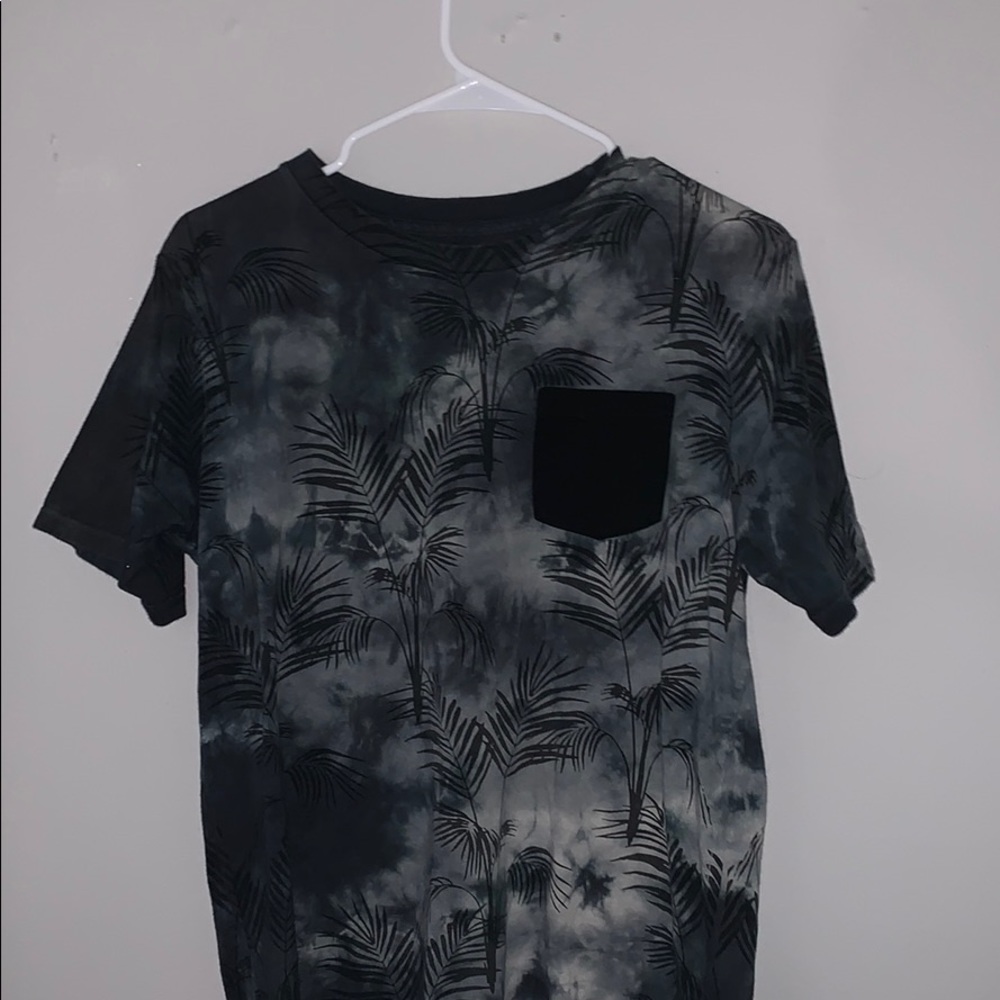 Tie dye plant shirt kids